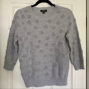 NWT Lord & Taylor Cotton 3/4 Sweater
